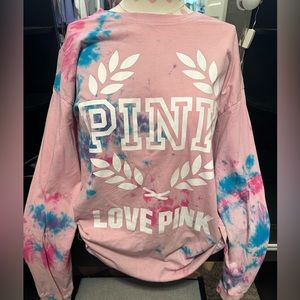 Tye dye long sleeve tee